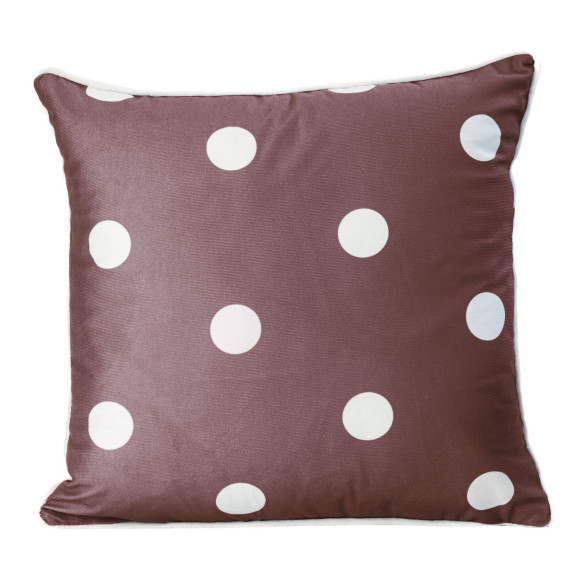 Poszewka drukowana 2S DUO CHIC 45x45 różowy