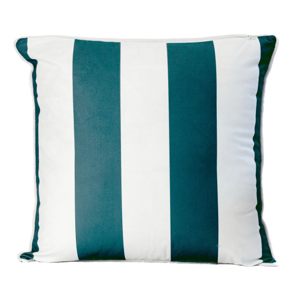 Poszewka drukowana 2S DUO CHIC 45x45 turkus