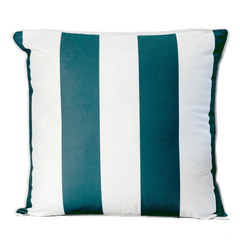 Poszewka drukowana 2S DUO CHIC 45x45 turkus