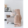 Poszewka ENDLESS CHIC 45x45 bia/zł