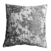 Poszewka FROSTY 45x45 cm, kolor srebrny