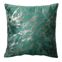 Poszewka MARBLE 45x45 cm, kolor zielony
