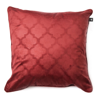 Poszewka MOROCCO CHIC 45x45 burgund (merlot)