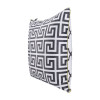 Poszewka CHIC OBSESSION NO.3 45x45 biało-czarna