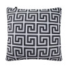 Poszewka CHIC OBSESSION NO.3 45x45 biało-czarna