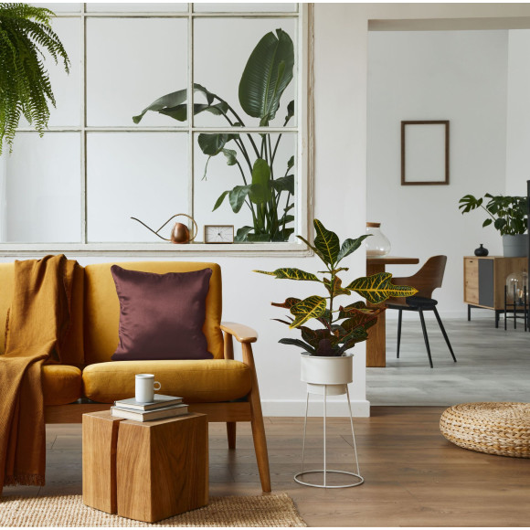 Poszewka RADIANT CHIC 45x45 brązowy