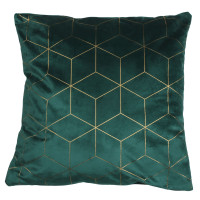 Poszewka SANSO 45x45cm, kolor zielony 