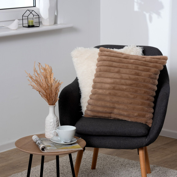 Poszewka SUAVE 45x45 cm, kolor taupe