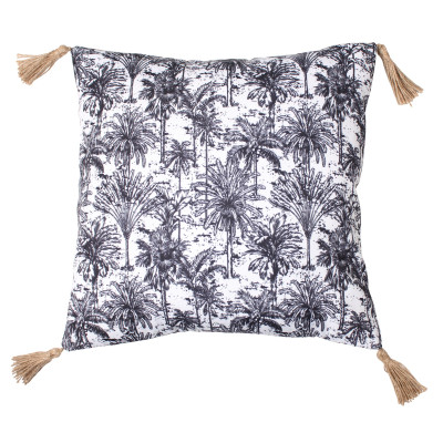 Poszewka VINCE 45x45 cm, kolor czarny 2s O