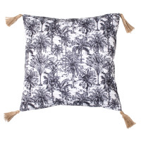 Poszewka VINCE 45x45 cm, kolor czarny 2s O