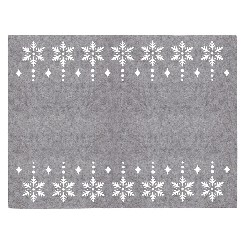 Podkładka filcowaŚNIEŻYNKA40x30