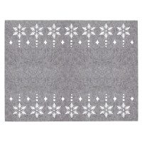 Podkładka filcowaŚNIEŻYNKA40x30