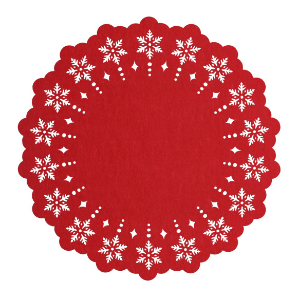 Podkładka filcowaŚNIEŻYNKAśr.30