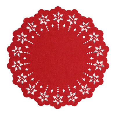 Podkładka filcowaŚNIEŻYNKAśr.30