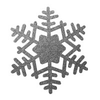 Podkł. filc na sztućce SNOWFLAKE,21cm,sza-sreb