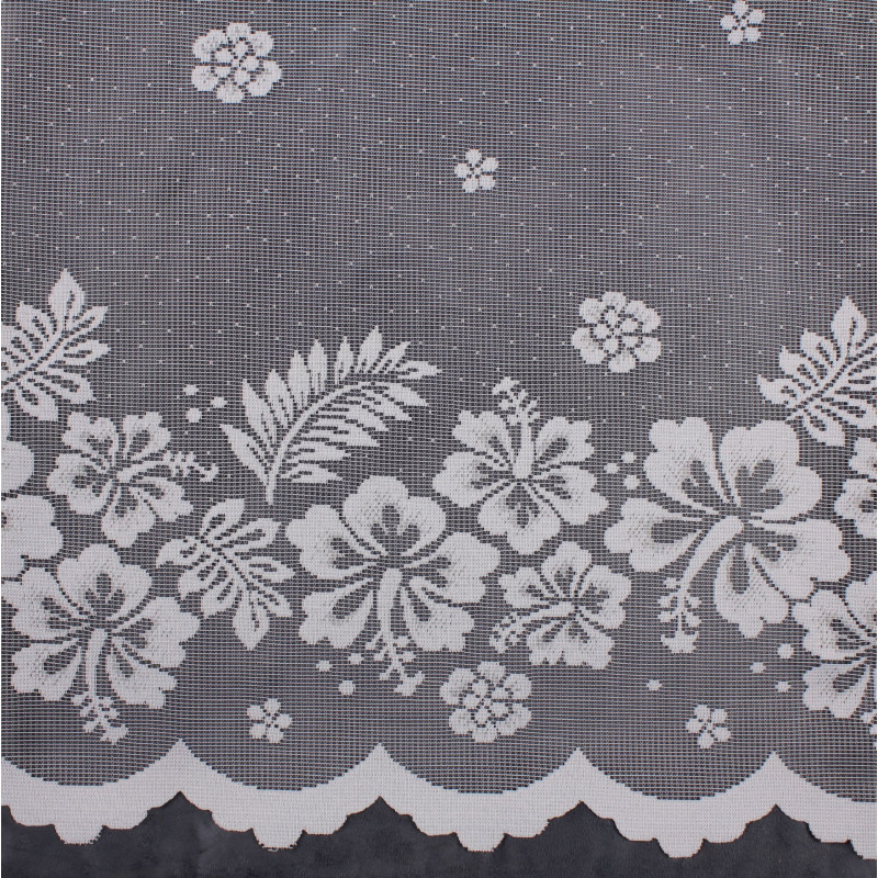 Firanka żakardowa IGA, wys. 60 cm, kolor biały