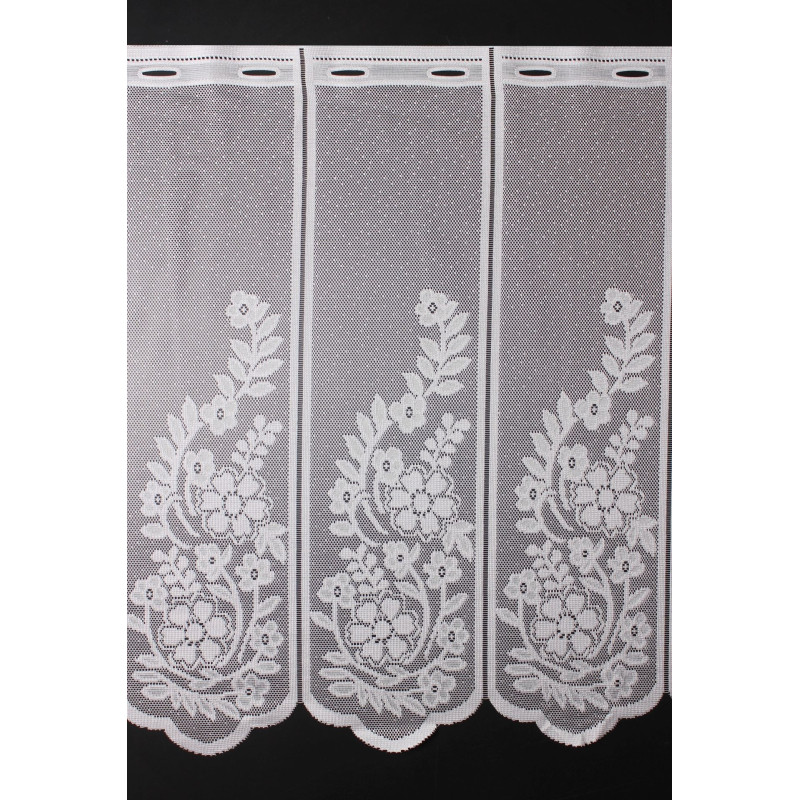 Firanka żakardowa ANA, wys. 60 cm, kolor biały