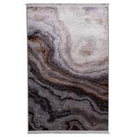 Dywan drukowany AGAT, petra 160x230cm, kolor szary