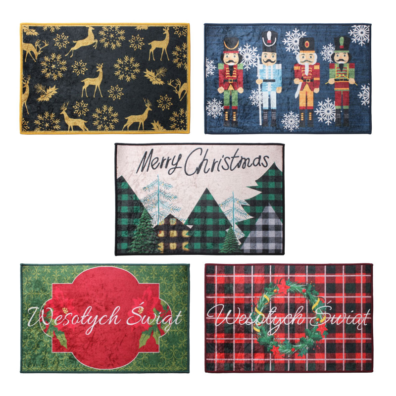 Dywanik Świąteczny 40x60cm MIX1