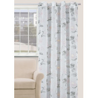  Firana z kółkami DOUBLE CHIC 140x270 biały