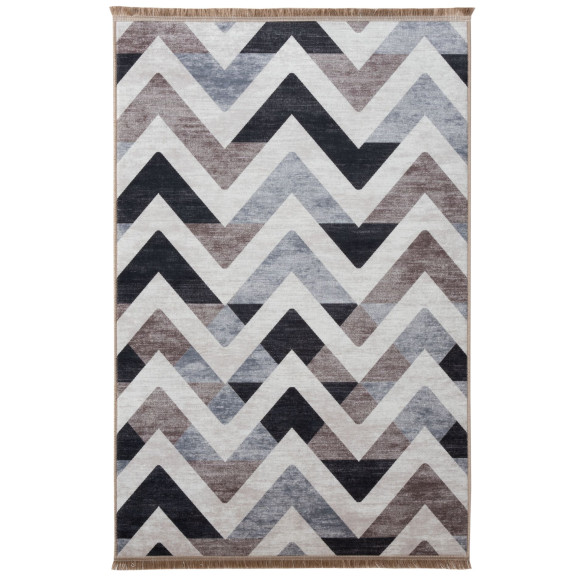 Dywan drukowany TOBO, petra 160x230cm, kolor brązowy