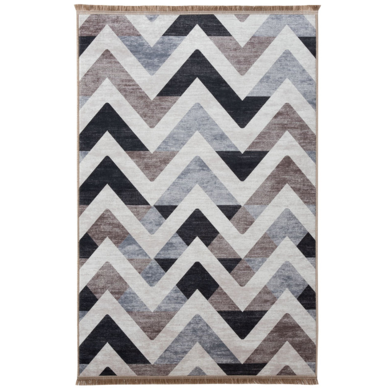 Dywan drukowany TOBO, petra 160x230cm, kolor brązowy