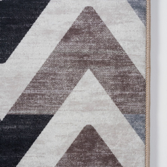 Dywan drukowany TOBO, petra 160x230cm, kolor brązowy