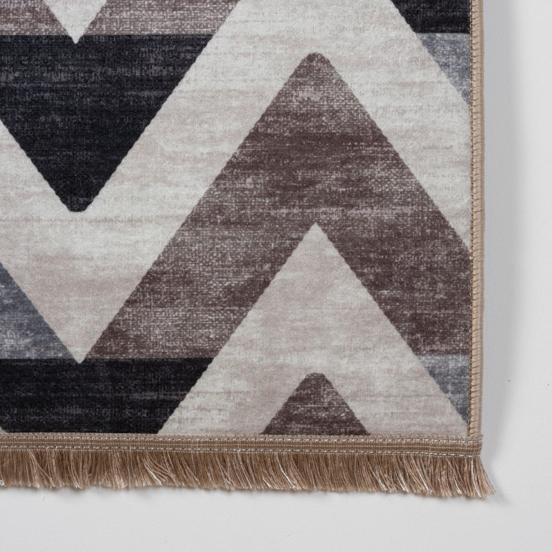 Dywan drukowany TOBO, petra 160x230cm, kolor brązowy