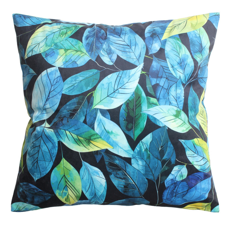 Poszewka LIVA 45x45 cm, kolor czarno-niebieski 2S