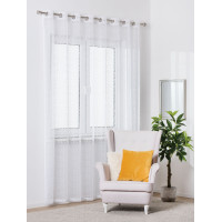 Firana z kółkami REDA 290x260cm kolor biały