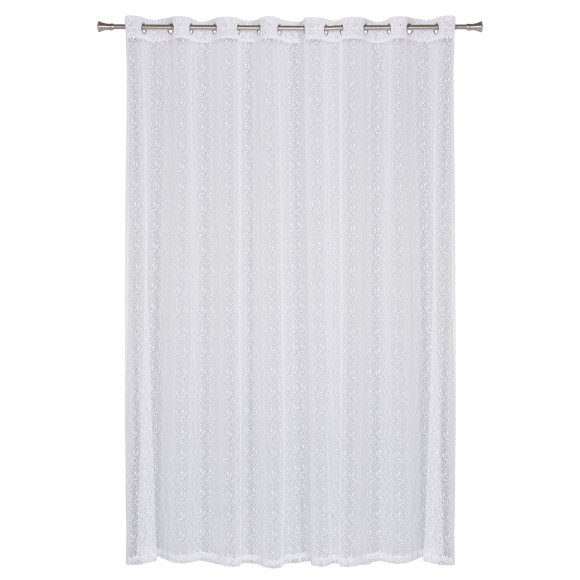 Firana z kółkami REDA 290x260cm kolor biały