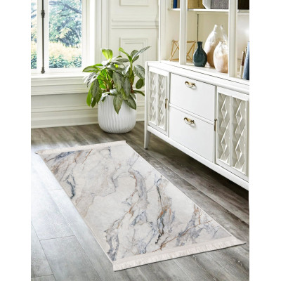 Dywan drukowany OPAL, petra 80x140cm, kolor ecru