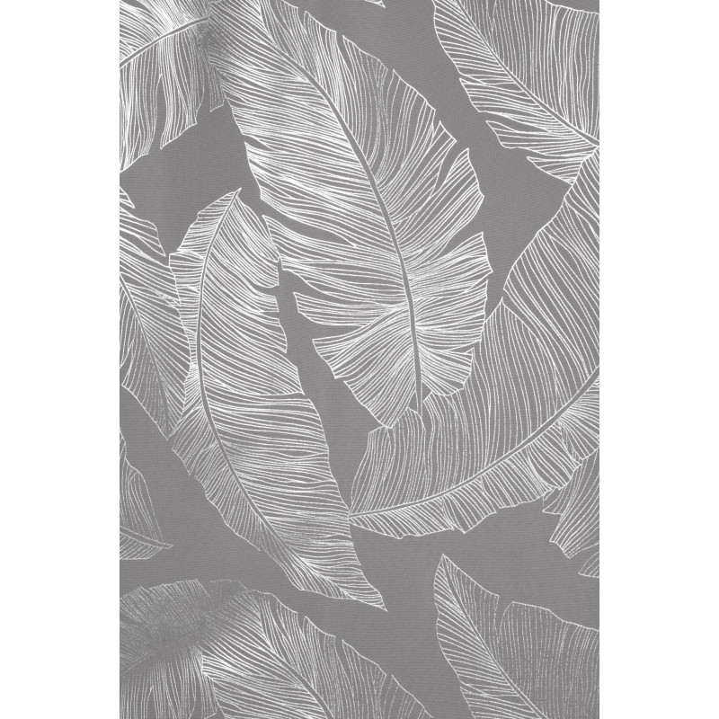 Zasłona z kółkami VANUA 140x260 cm, kolor szary