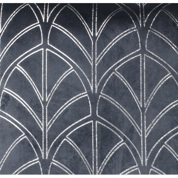 Zasłona z taśmą PLACIDO 140x260cm, kolor szary