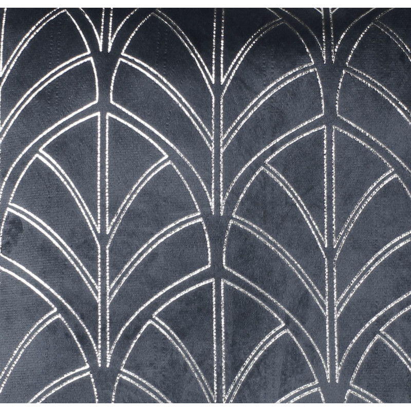 Zasłona z taśmą PLACIDO 140x260cm, kolor szary