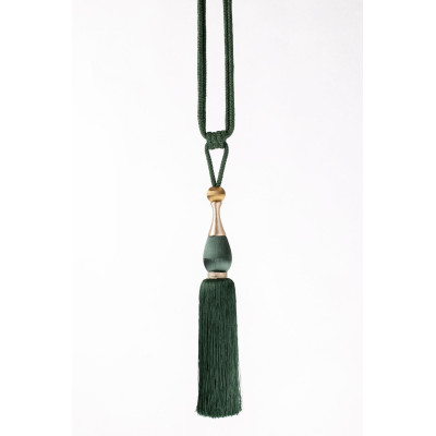 Chwost do upinania ROBERTO CHIC 96cm ciemozielony