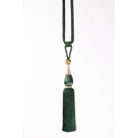 Chwost do upinania ROBERTO CHIC 96cm ciemozielony