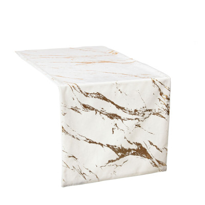 Bieżnik ENDLESS CHIC 40x140 bia/zło