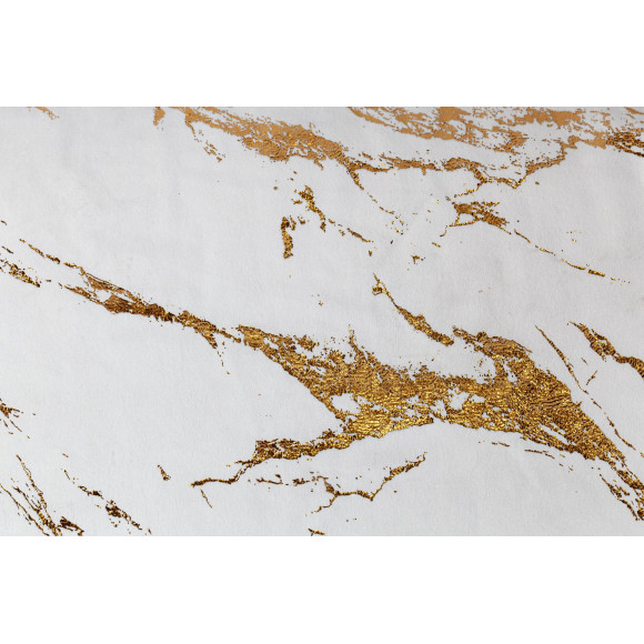 Poduszka ENDLESS CHIC 45x45 biały+złoty