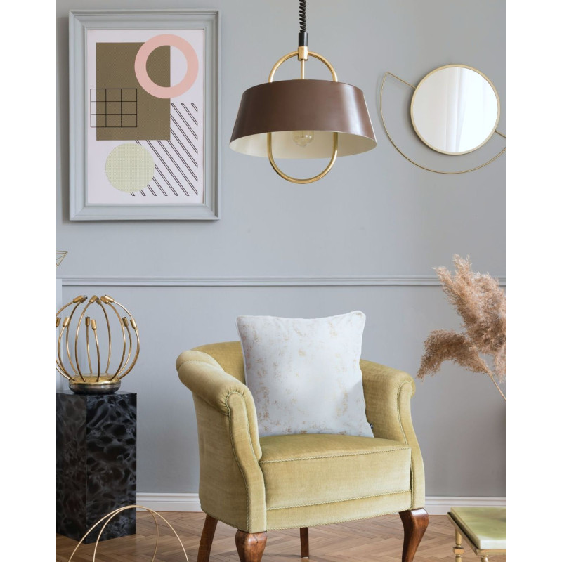 Poduszka OH MY CHIC 45x45 bia/zło