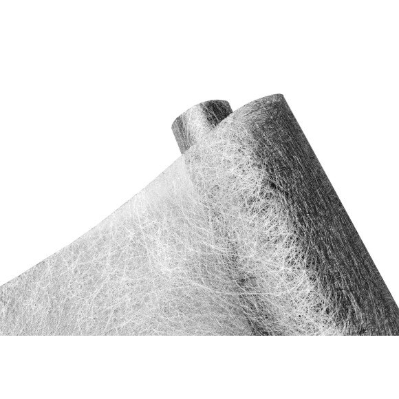 Tk. do dekoracji NON-WOVEN BŁYSK, 45/200 cm,sreb