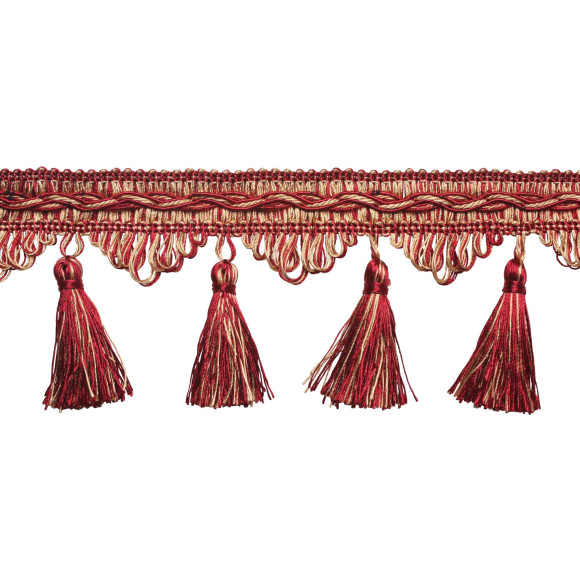 Taśma z frędzlami BPK-019, wys.7 cm, kolor PE71/46bz