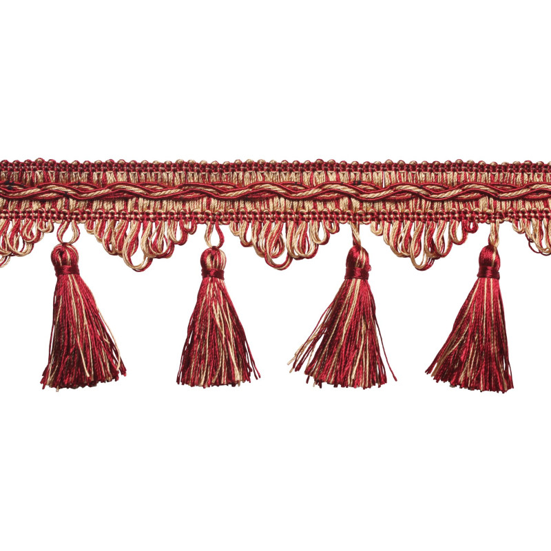 Taśma z frędzlami BPK-019, wys.7 cm, kolor PE71/46bz