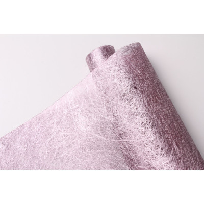 Tk. do dekoracji NON-WOVEN BŁYSK, 45/200 cm,różowy