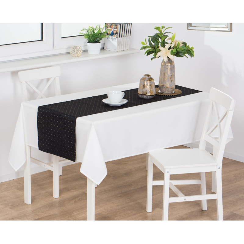 Bieżnik MIGOLD rozm. 40x140cm, kolor czarny