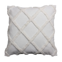 Poszewka ADEN 45x45cm, kolor kremowy