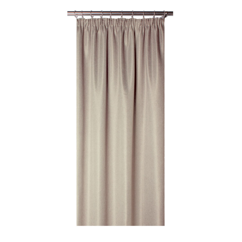 Zasłona z taśmą DARK 140x250