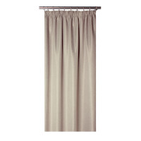 Zasłona z taśmą DARK 140x250