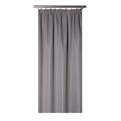 Zasłona z taśmą DARK 140x250