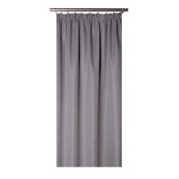 Zasłona z taśmą DARK 140x250